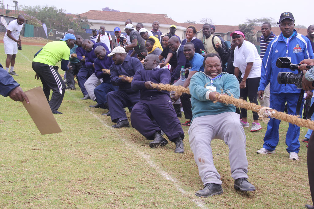 Tug-of War is one of the 21 disciplines at the KIB Games